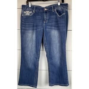 Soundgirl Denim Capris Women's Size 13/14